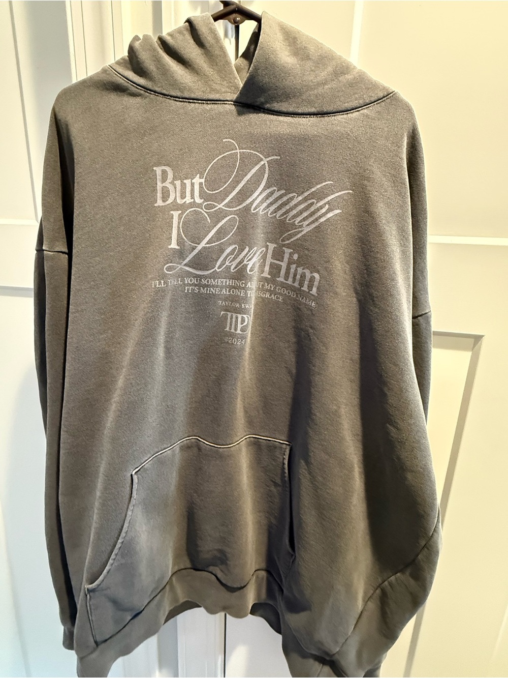 Taylor Swift 2XL “But Daddy I Love Him” Tortured Poets Department Hoodie